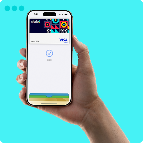 Paga con Apple Pay usando tu Tarjeta Débito dale! VISA