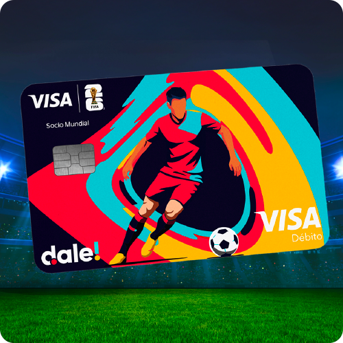 Tarjeta Débito dale! Visa edición especial