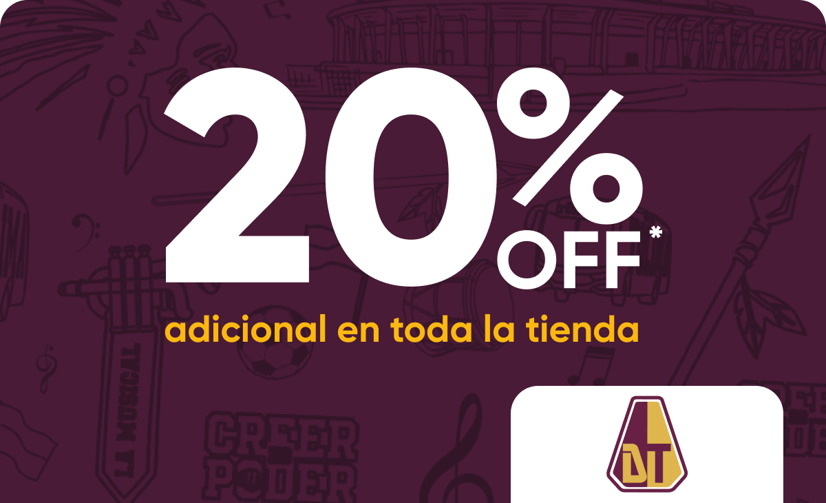 20%OFF Tienda Fisica