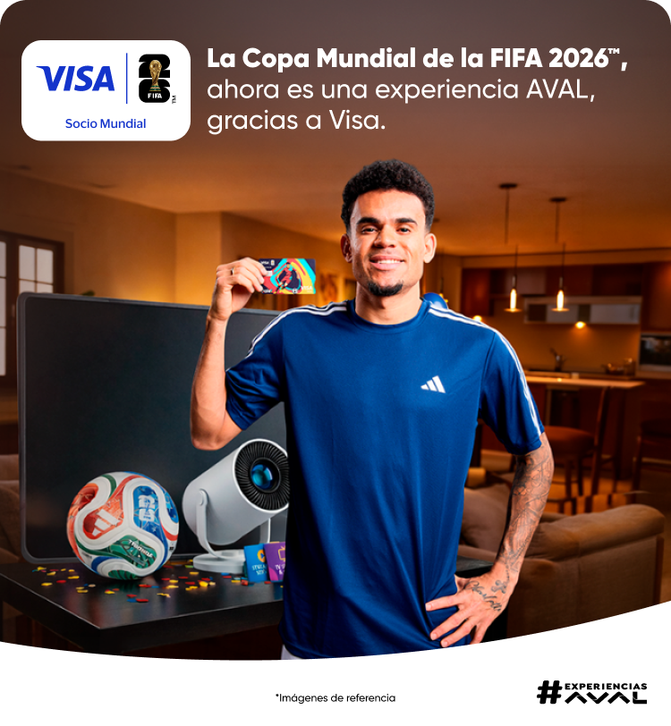 Vive desde casa la Copa Mundial de la FIFA 2026™ gracias a Visa.